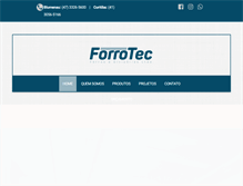 Tablet Screenshot of forrotec.net